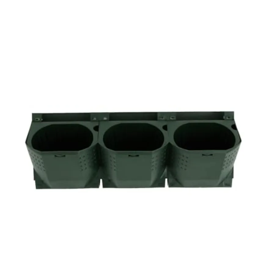 36-Slot Self-Watering Wall Planter For Indoor/Outdoor Use, Military Green Pp Plastic, 12-Piece Set With Built-In 10.56 Fl Oz Re view 6