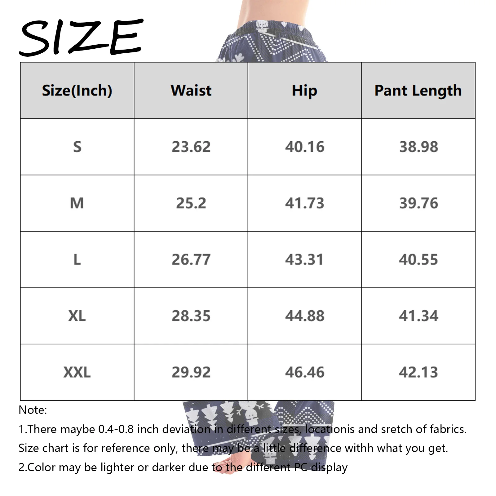 Pantalons décontractés pour la maison, pyjama pour femmes, mode adulte, ample, Style thème de noël, imprimé, confortables