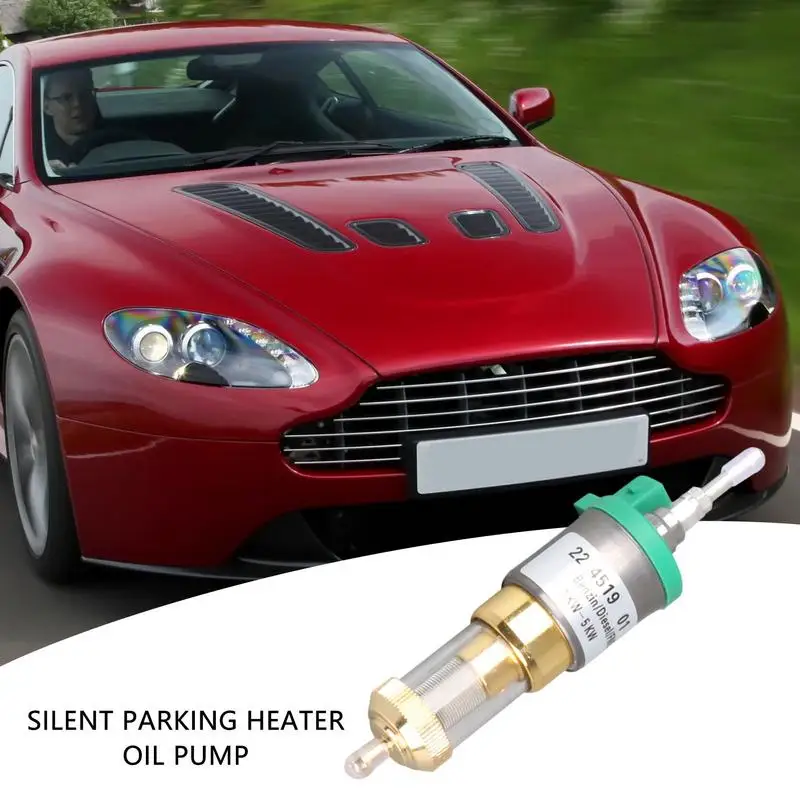 Silent Oil Pump Oil Heater With Oil Filter Quiet Car Oil Pump For Oil Burning Heater Automobile Oil Dosing Pump For Parking