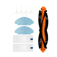 Compatible with Tefal Rowenta X-plorer 20 40 50 Series RG6825 ISWEEP X3 Robot vacuum cleaner main brush + side brush + mop cloth