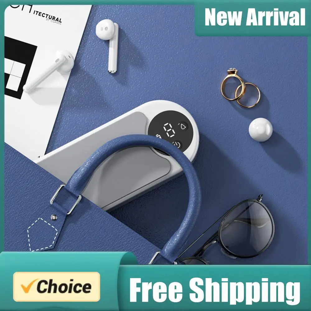 Ultrasonic Makeup Brush Cleaner Portable Glasses Cleaner High Frequency Vibration USB Rechargeable for Retainer Eyeglass Watches