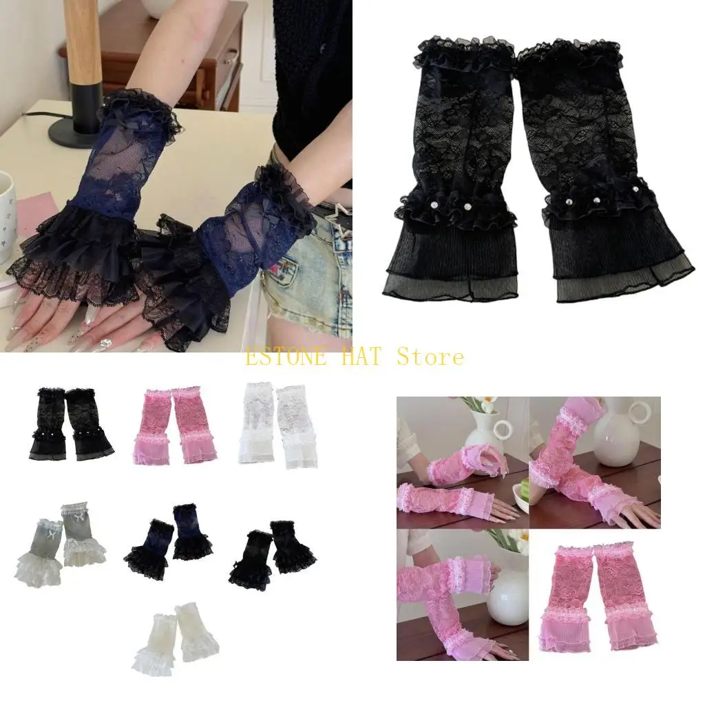 49mf-高級ラインストーン装飾アームスリーブ-ソフトナイロン素材-7-パターン