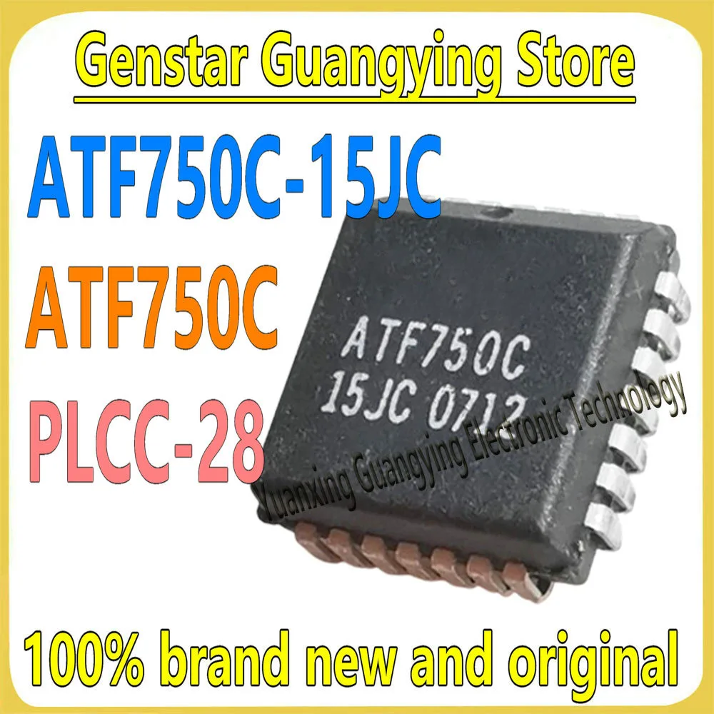 

(5 шт.) ATF750C-15JC ATF750C PLCC-28 Комплексное программируемое логическое устройство (CPLD) Чип IC 100% новый, оригинальная упаковка