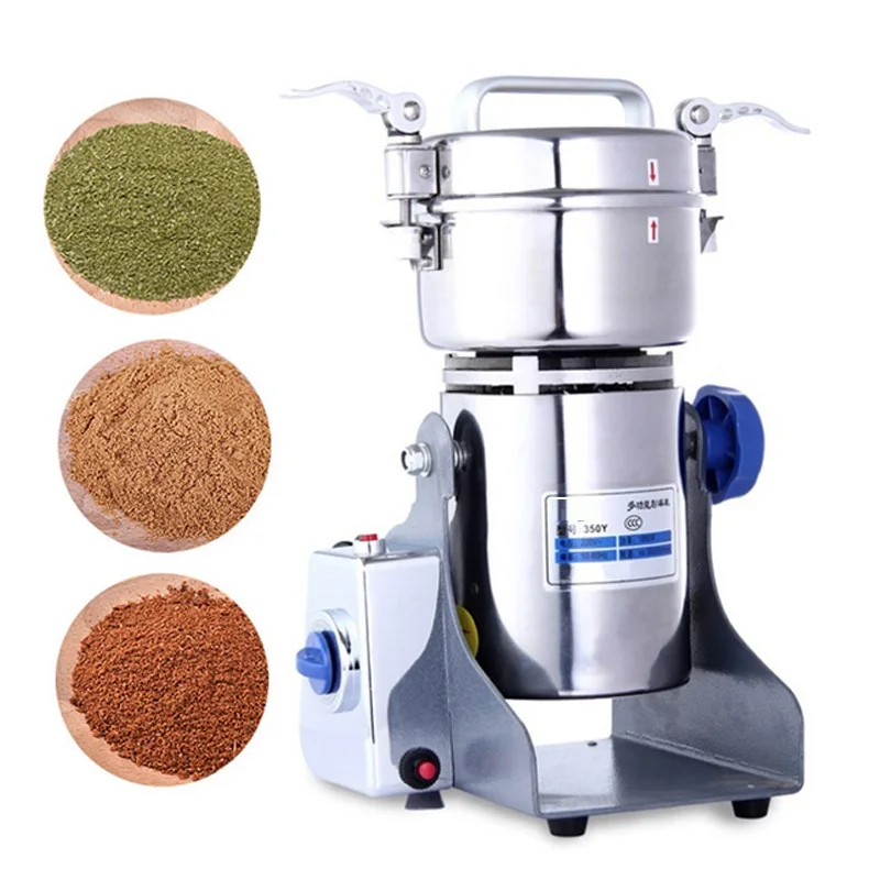 

800g Coffee Dry Food Grinder Mill Grinding Machine 220V Electric Automatic Flour Powder Crusher Grains Ultrafine Powder Grinder