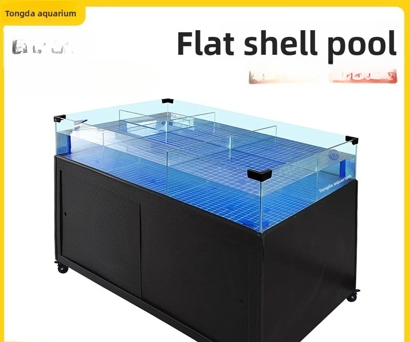 LMM commercial integrated supermarket mobile seafood fish tank hotel refrigerator special aquatic seafood tank shellfish pool