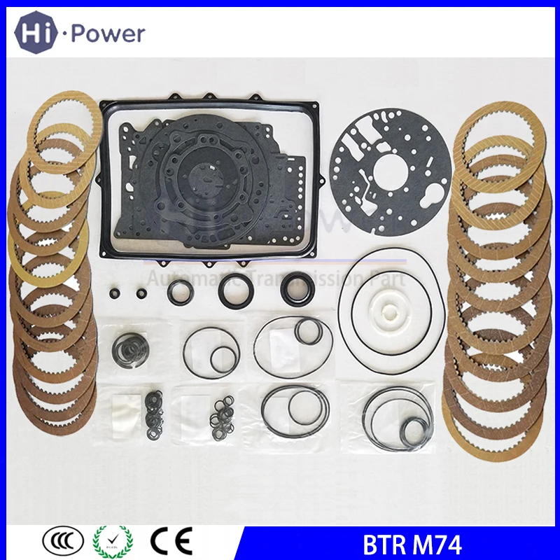 

Комплект для ремонта трансмиссии BTR 4 M74, фрикционная пластина для Maserati Ford Falcon SSANGYONGT, 4-скоростной комплект дисков коробки передач