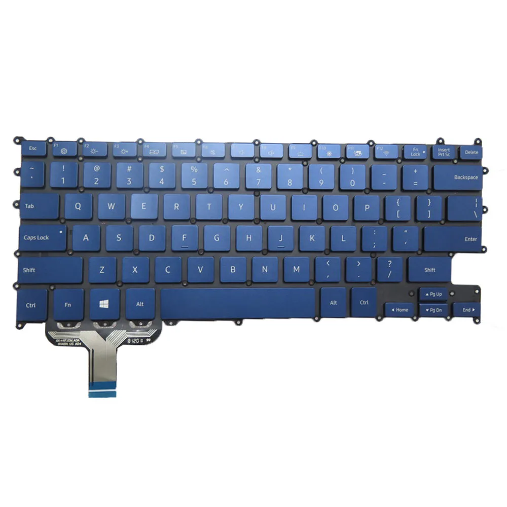 Laptop Keyboard For Samsung NT930SBE 930SBE Korea KR English US BA59-04356A BA59-04356B Backlit Without Frame New