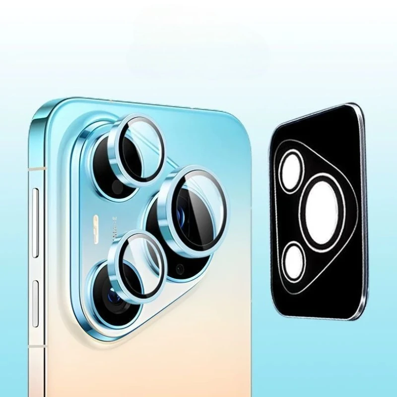 

1 Set Lens Protective Film for Huawei Pura 90 Pro Max Ultra Metal Ring Camera Protectors for Huawei Pura90 Pura90Pro Lens Glass