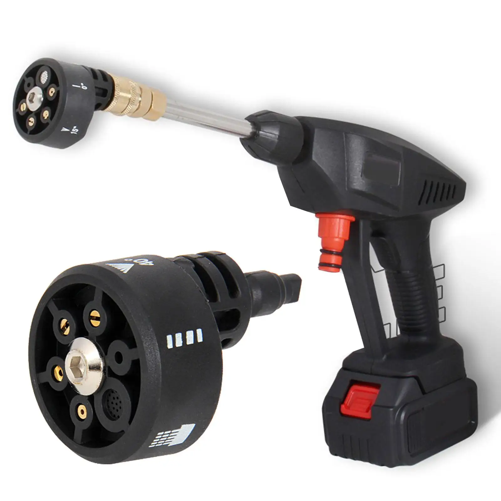 

Pressure Washer Nozzle 1/4 inch Quick Connect for Lawn Garden Home Cleaning