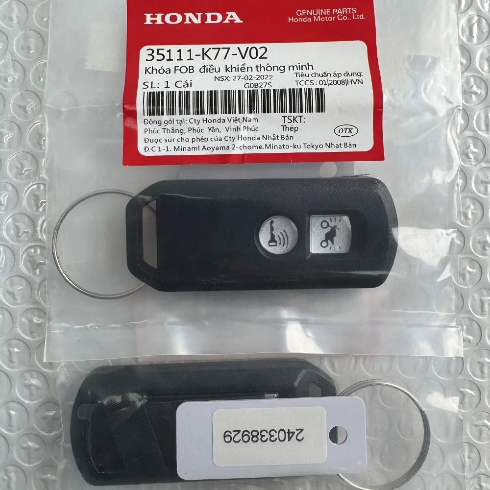 SUPERKEY Per Honda Moto Scooter K01 K77 K96 K97 K35V3 ADV SH 150 Forza 300 PCX150 ID47 Chip 433MHz Chiave della scheda remota