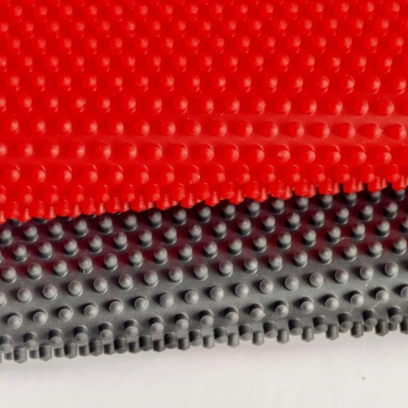 

KaSFU OX Table Tennis Rubber Long Pimples Height 1.8mm Bullet Shaped Ping Pong Rubber Weird Anti Spin Arc Attack and Defense.