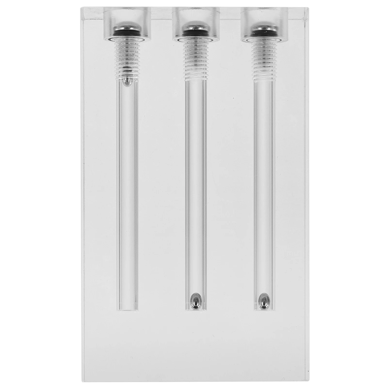 

1 set 1 Set Quality 3 Hole Viscosity Test Tool Transmission Oil Comparer Acrylic Fuel Pressure Gauge Engine Oil Tester
