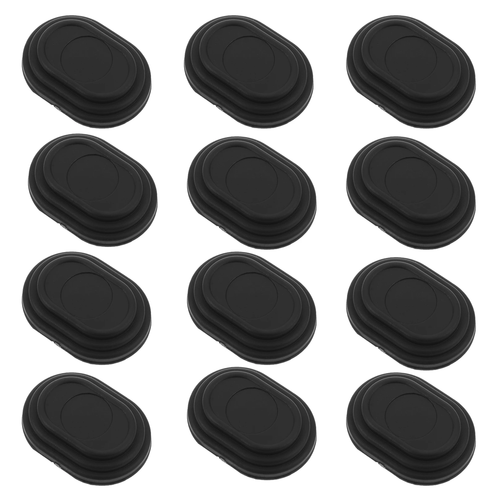 

30 Pcs Protector Door Shock Absorbing Cushion Silica Gel Automotive Buffer Gasket