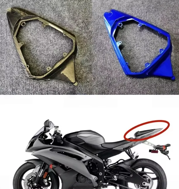 Motorcycle Rear Tail Fairing Passenger seat upper Cowl Fit For Yamaha YZF-R6 YZF R6 YZFR6 2008-2013 2014 2015 2016