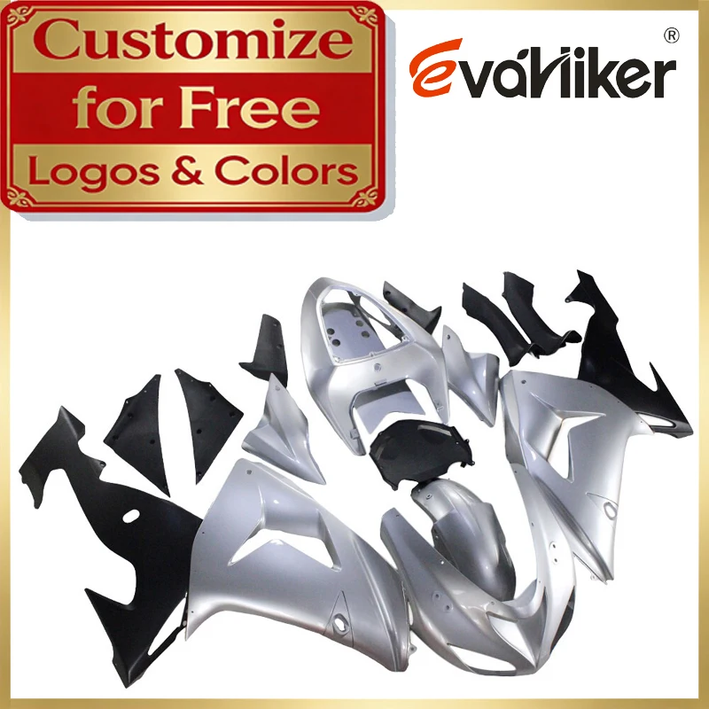 

Custom ABS Injection Mold Body Kit For Kawasaki ZX10R 2006 2007 ZX-10R 06 07 Motorcycle Fairing Kit Customizable Colors