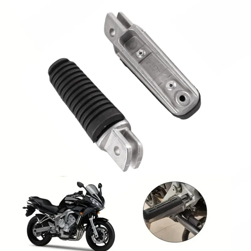 

A Pair Front Rider Foot Pegs Footrest Pedals Aluminum Motorcycle Foot Pegs For Yamaha FZ6 FZR FZS XJ 600 N/S UK