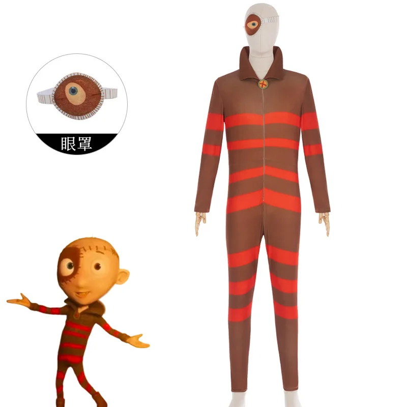 

Little Monster Patch Cosplay Costume Christmas Gift Children Cos Tights Cosplay Stage Performance Clothing Halloween Outfits