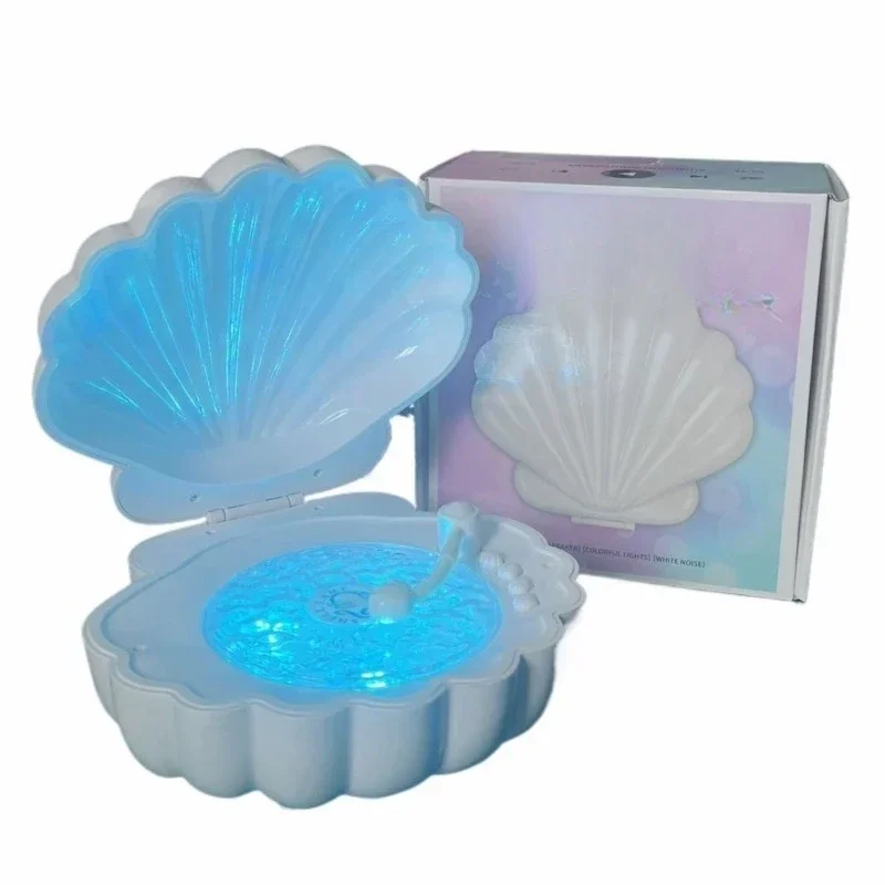 Shell night light room atmosphere light creative romantic water ripple bluetooth audio bedroom girlfriend birthday gift