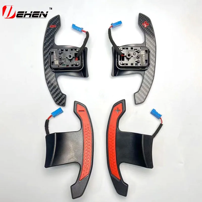 Fit For   X1 X2 X3 X4 X5 X6 M2 M3 M4 M5 M6 i3 i8 1 2 3 4 5 6 7 series  MP 2 PCS Carbon Steering Wheel Shifter Paddle