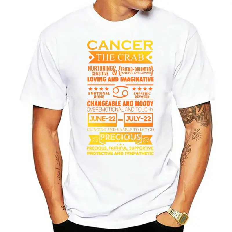 Cancer The Crab Zodiac Sign Characteristics T-Shirt