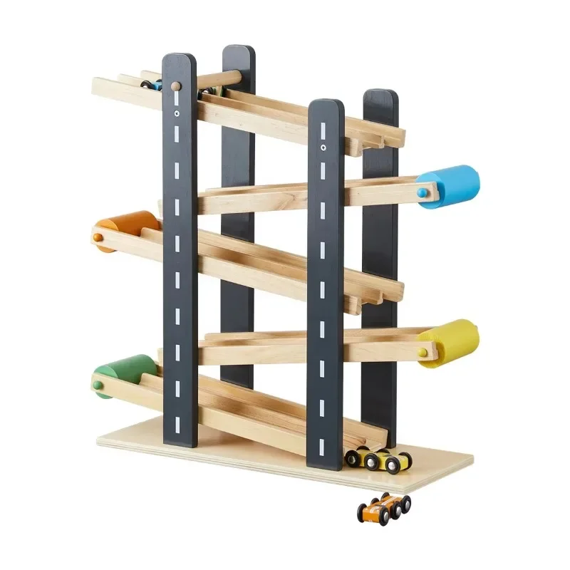 

Track Kids Toddler Table Wooden Racing Track Rail Set Jungle Wooden Toys Train Track Hot