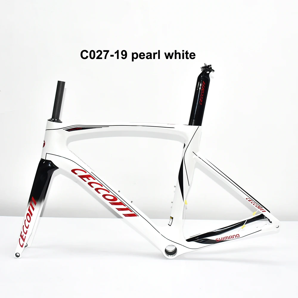 Carbon Road Bike Frame, T47 Bottom Bracket, Disc Brake, 160mm, Full Hidden Cable, Bicycle Frameset