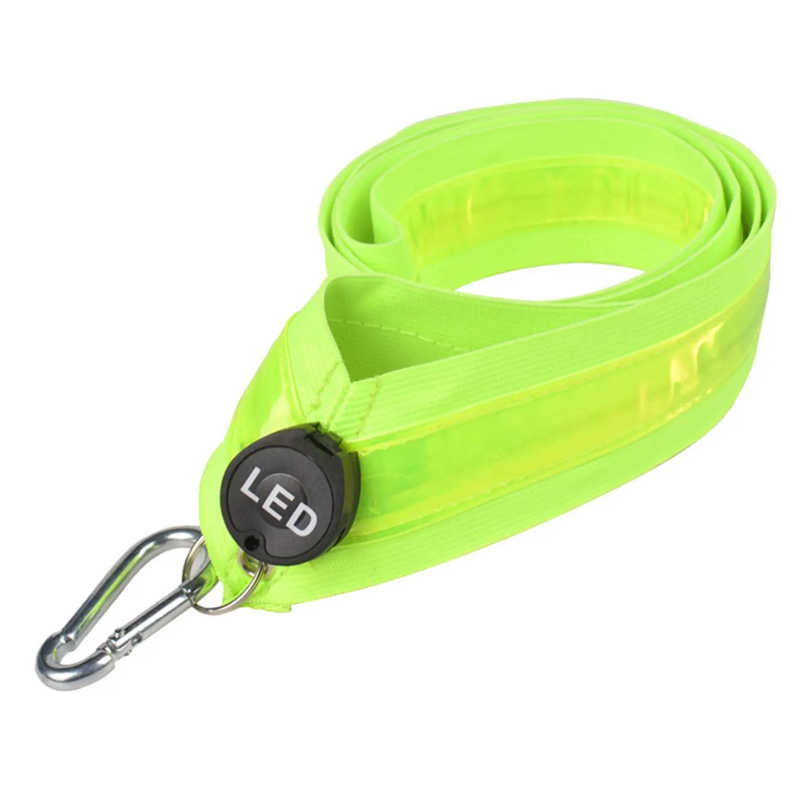 LED Reflective Sash Luminous Flashing Light Shoulder Strap LED Flashing Sash for Running Night Dog Walking Biking Hiking Cycling