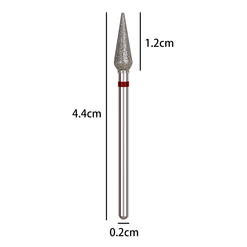 1pc prego brocas máquina pedicure manicure pé cutícula ferramentas limpas arquivo de unhas cabeça moagem ferramentas da arte do prego acessórios polonês