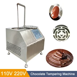 110V 220V Automatic Chocolate Machinery Small Chocolate Tempering Machine for Sale Chocolate Dispenser