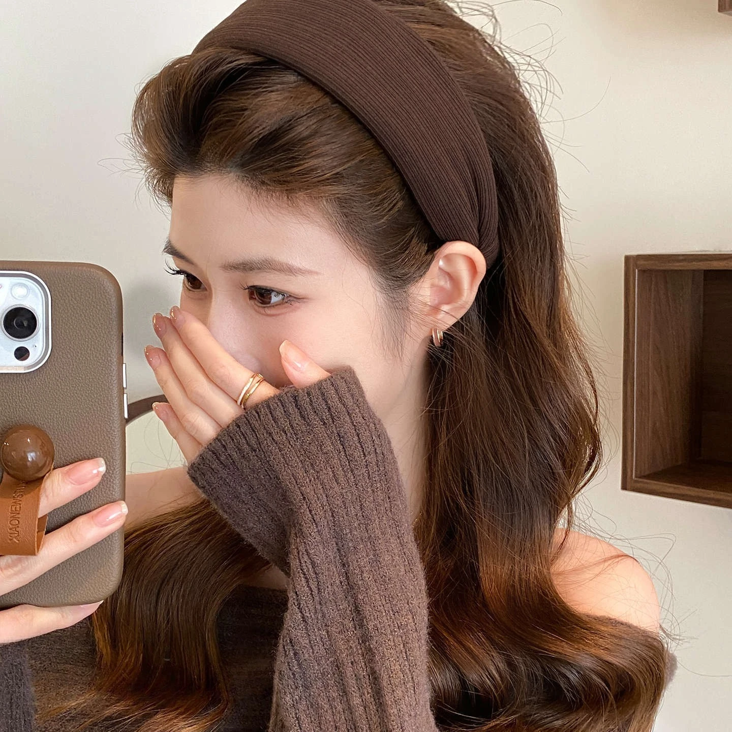 

Simple and versatile wide-brimmed headband, face wash, non-slip hairpin, high skull top headband, hair accessories.