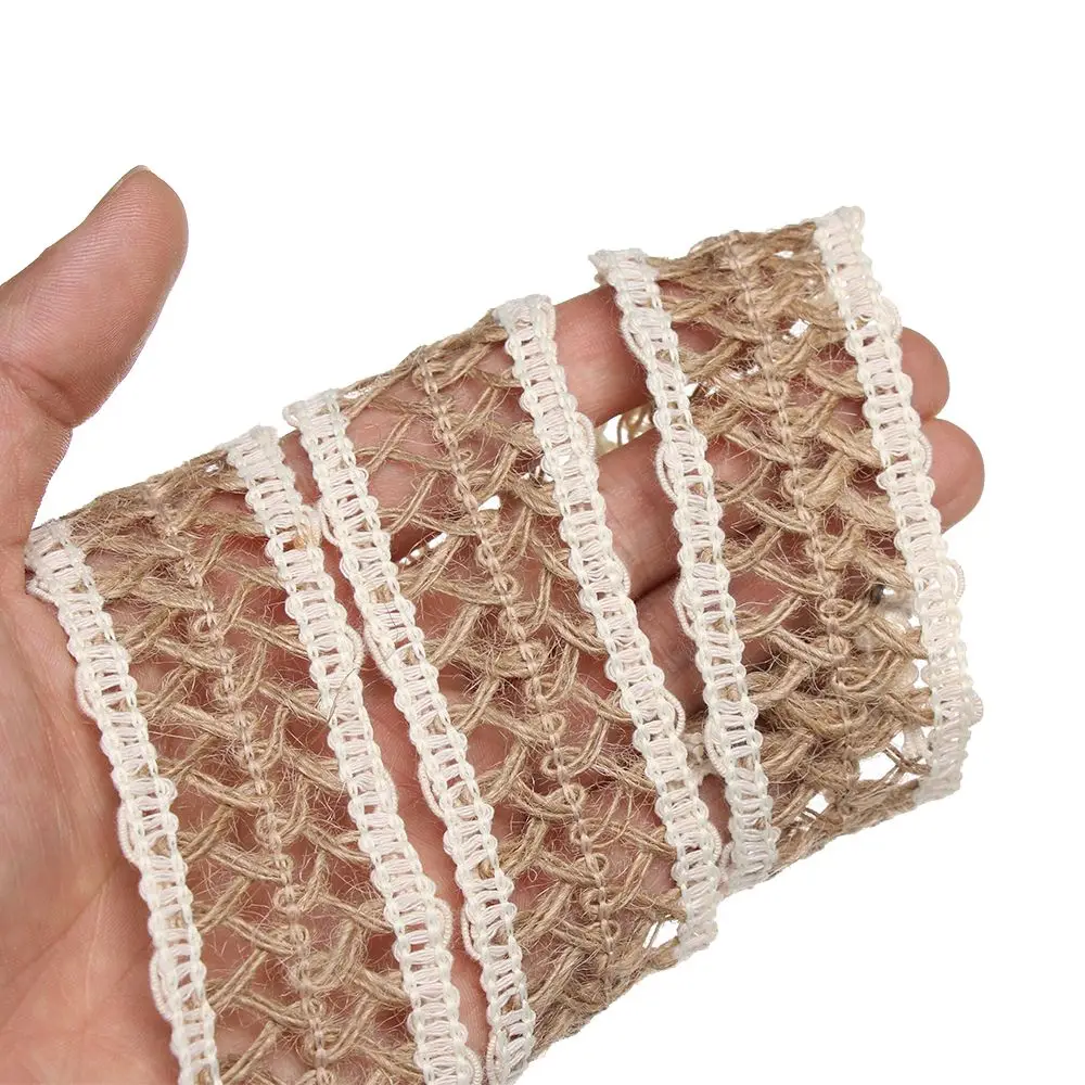 2M Mode Bruiloft Decoratie Feestartikelen Henneptouw String Natuurlijke Jute Hessische Jute Geschenkverpakking