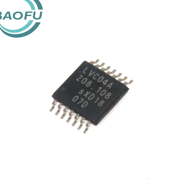 Newly imported original 74LVC04APW LVC04A TSSOP14 logic IC gate and inverter