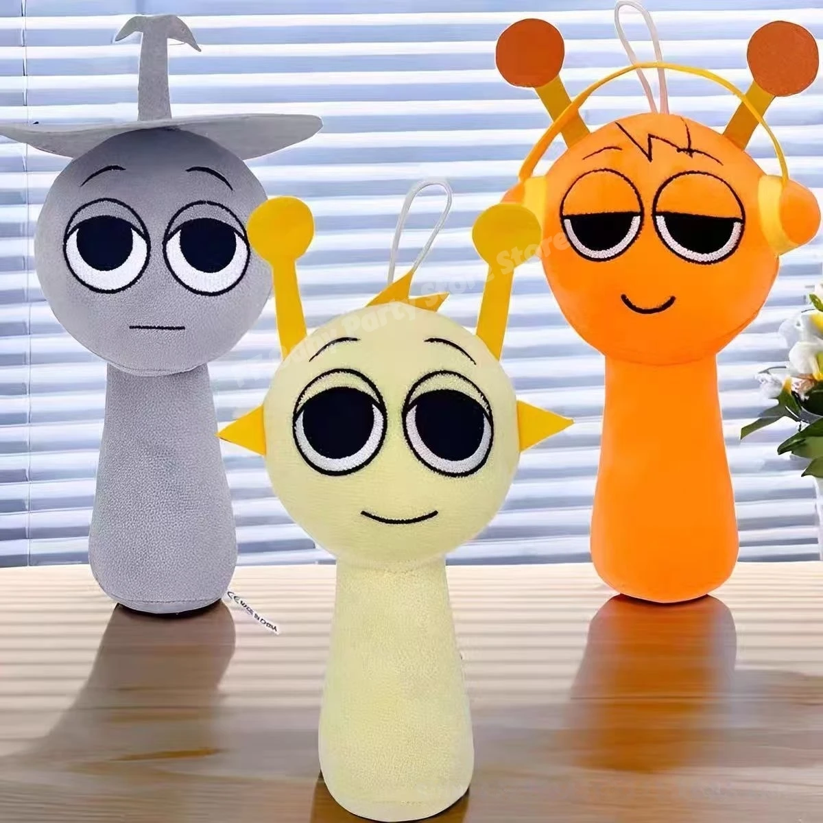 Party Games Engagement - Boneka Plush Sprunki Game Jevin Pinki