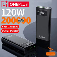 Oneplus 120W 200000mAh Power Bank Large Capacity Fast Charging Portable External Battery LED Digital Display For Iphone Android
