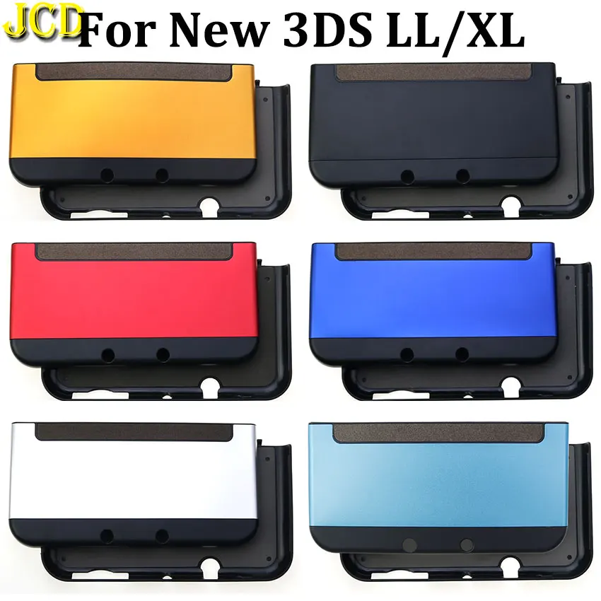 

JCD For New 3DSLL 3DSXL Controller Hard Aluminum Protective Case Top Bottom Cover Housing Shell For New 3DS XL LL Game