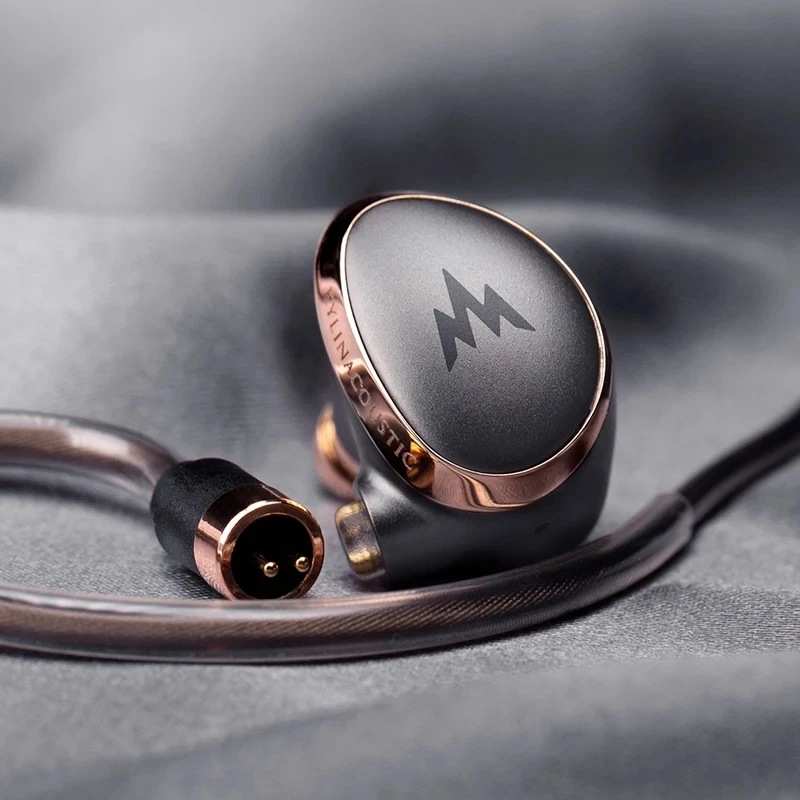 سماعة ستيريو HiFi مطلية بالفضة من ويززر كيلين ، HE10 ، أنبوب نانوي كربوني ، سائق غشاء ديناميكي ، 5N ، كابل OFC ،