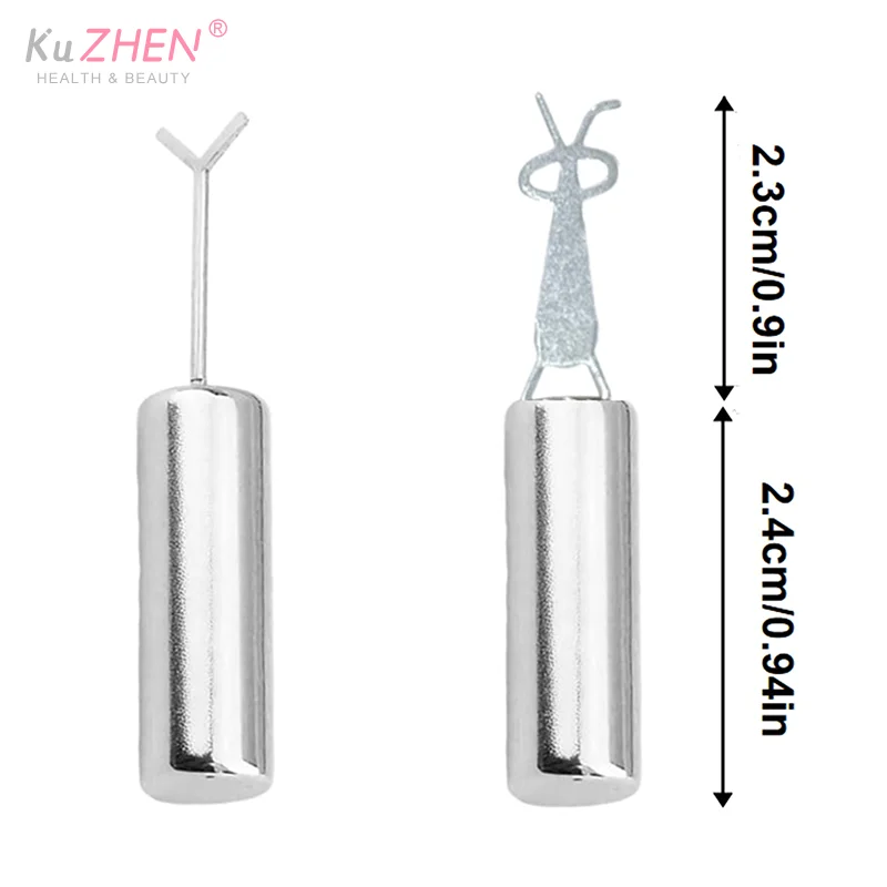 3/5pcHartvormige Cat Eye Magneet Y-vorm Cat Eye Nagelmagneet Set Liefde Patroon Magneet Geschikt voor DIYGel Polijsten Magnetisch Gereedschap