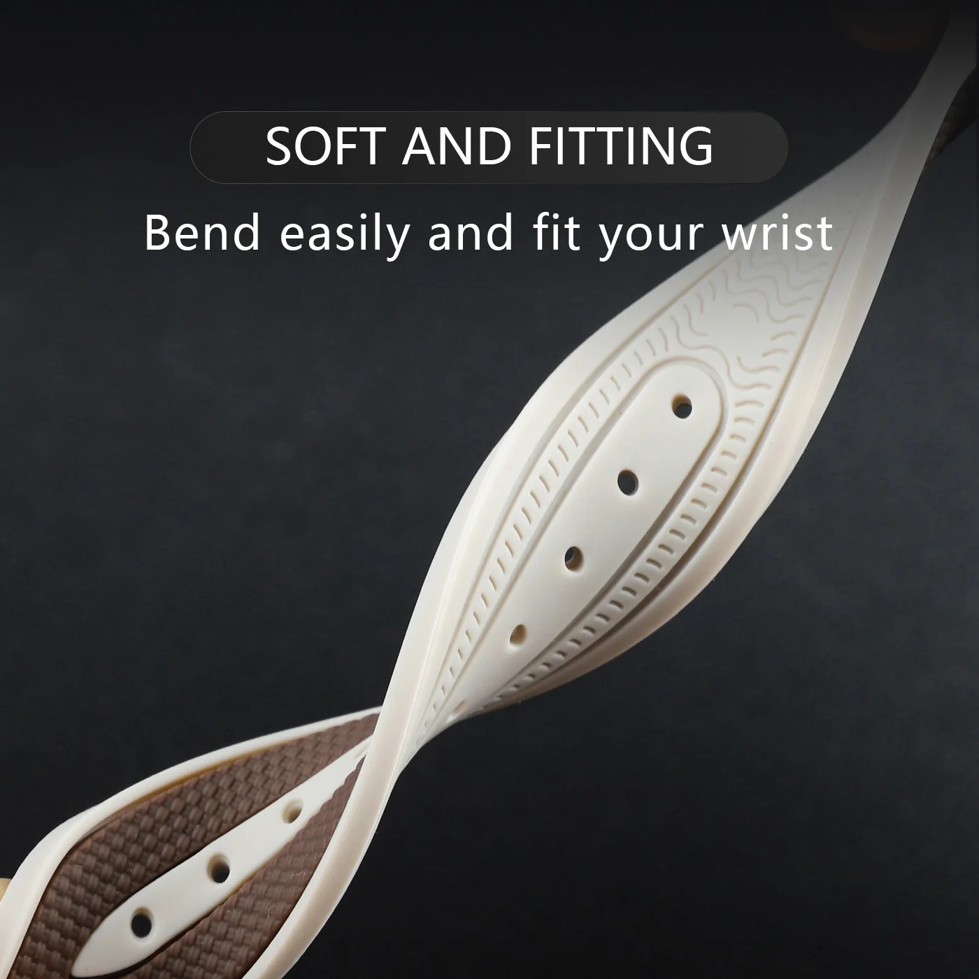 For Omega Swatch Collaboration Seamaster 300 Replacement Band 20mm Liquid Silicone Curved Unisex Watch Strap Soft Durable