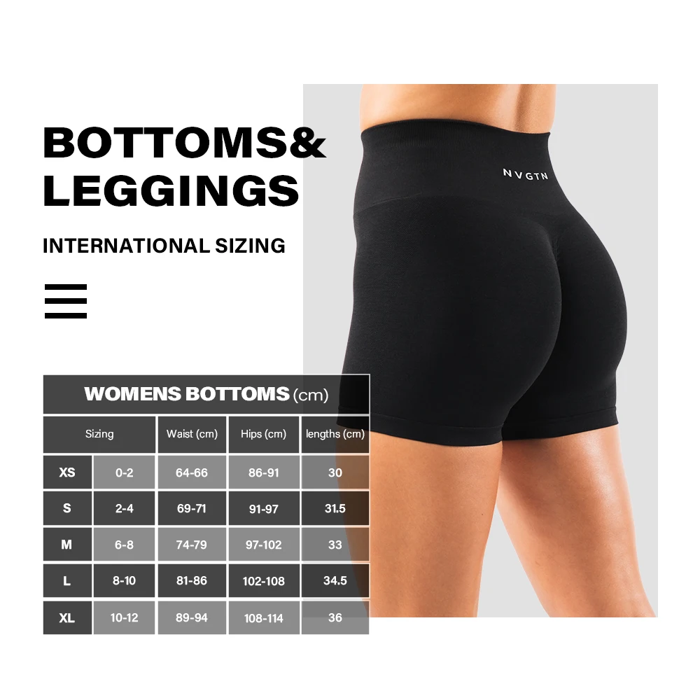 NVGTN Spandex amplifica pantaloncini corti senza cuciture da donna collant da allenamento morbidi abiti da Fitness pantaloni da Yoga abbigliamento