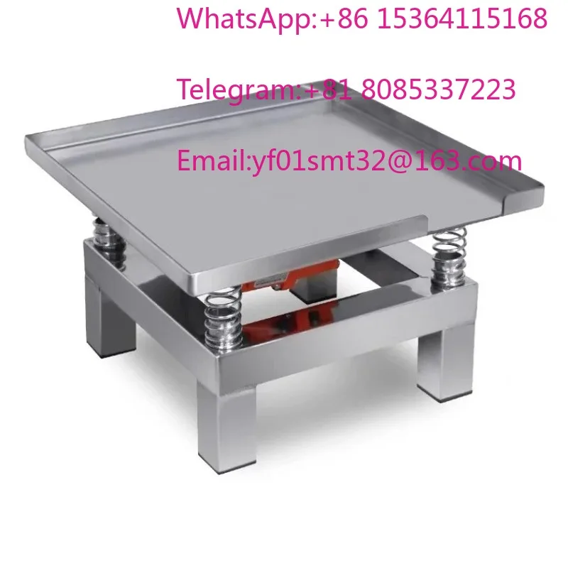 24V Stainless Steel Vibration Shaking Table With Speed Governor Vibration Simulation Test Bench For Product Seismic Shock