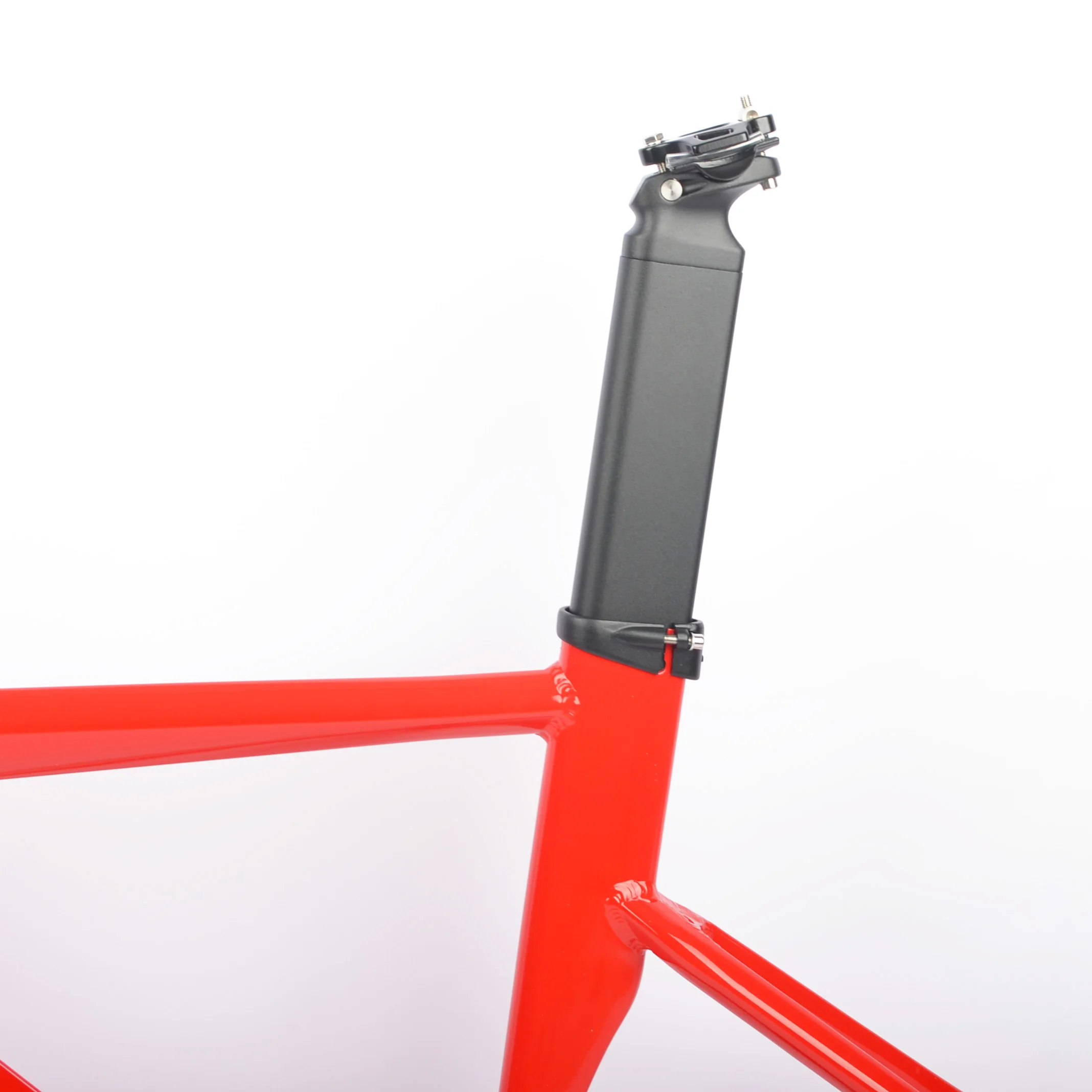 Bike Frame Fixed Gear Bicycle Frameset Single Speed Aluminum Alloy Material With Fork Cycling Parts