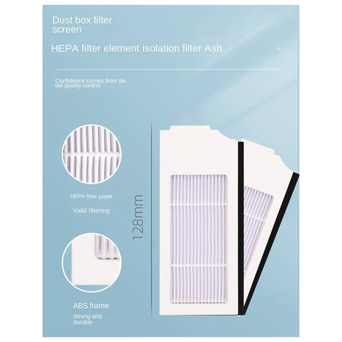 สําหรับ Ecovacs Deebot X1 OMNI / T10 OMNI อุปกรณ์เสริมหุ่นยนต์วัสดุสิ้นเปลืองชิ้นส่วน-LITE