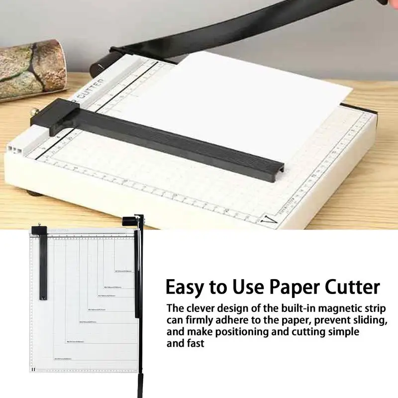 Paper Trimmer Manual Paper Trimmer Multifunctional Paper Cutter For Cardstock A4 Paper Trimmer For Crafting Classroom And Office