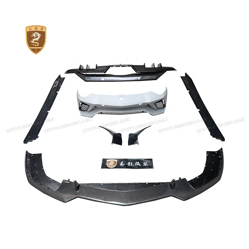 LP740 OEM Body Kit Front Bumper Lip Chin Rear Diffuser Body Kit for Lamborghini Aventador S