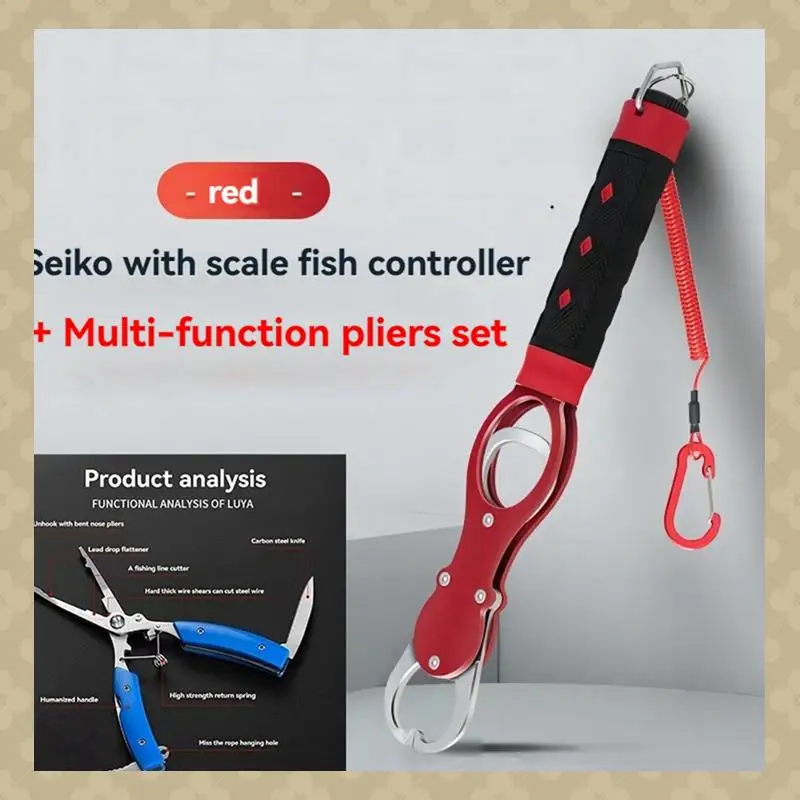 Dispositivo de Control de peces portátil AB45, dispositivo de Control de peces, alicates para atrapar peces, gancho, juego de dispositivos de Control de peces