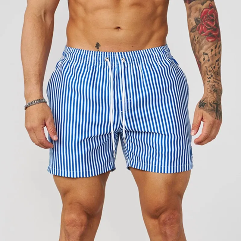 2025 new summer Men's sweatpants casual sports outdoor shorts breathable casual running fitness fashionable three part pants