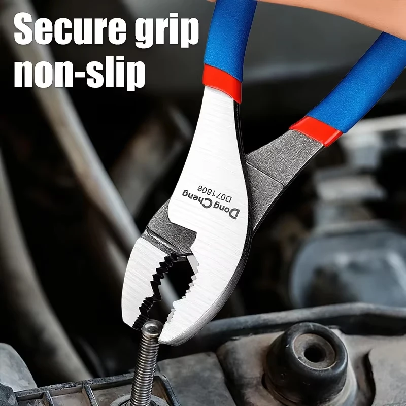 Adjustable Slip Joint Pliers High Temperature Quenched Dipped Handle Non-Slip Water Pump Pliers 6 8 10 Inch For Mechanic Tool