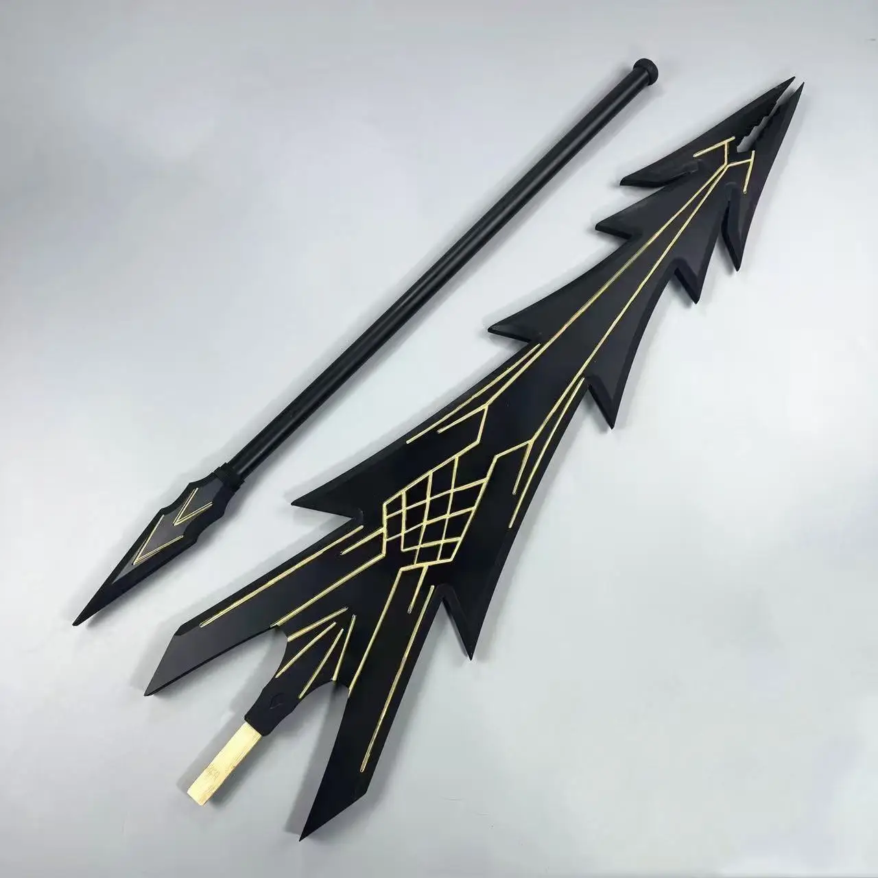 Ragnar Raptor garra dragón lanza armas Anime dragón cazador Cosplay Prop Halloween fantasía de Navidad accesorios de disfraz de fiesta