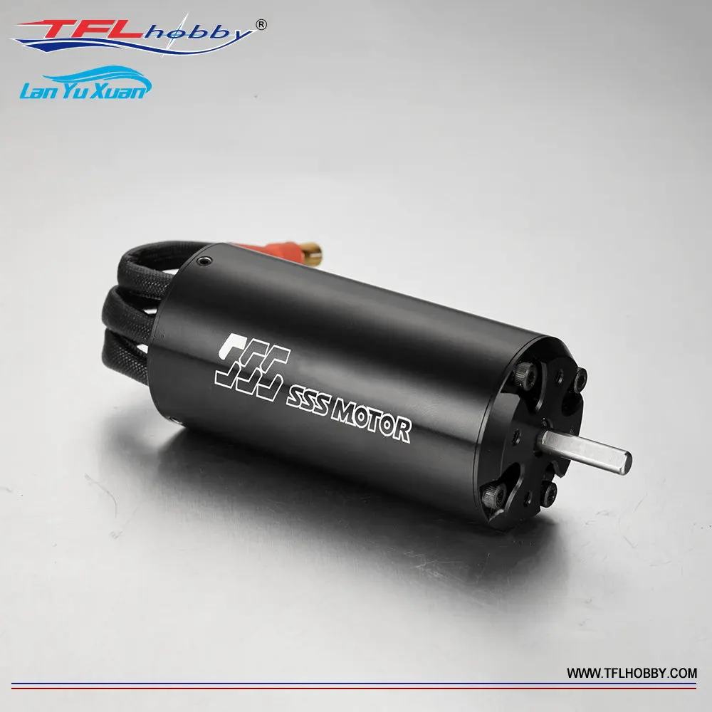 

SSS 4074 4-pole water-cooled brushless inner rotor motor/motor remote control model TFL for ships, vehicles, and aircraft