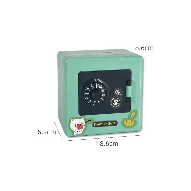 오리지널 미니 ATM 입금 상자, 비밀번호가 있는 디지털 돼지 저금통, 어린이 보호 저축 금고, 최고의 선택 새해 선물